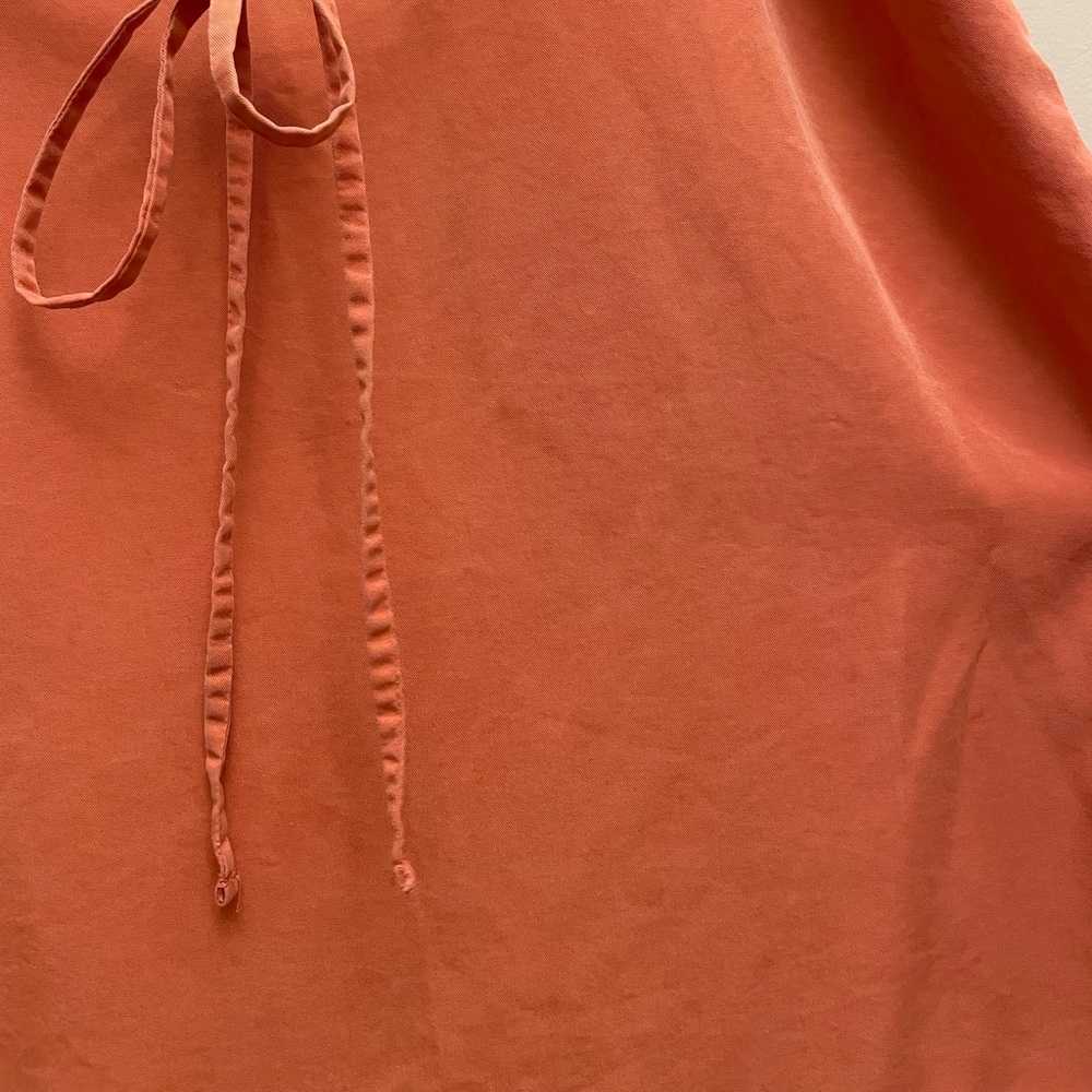 LOFT Tie-Front Shift Dress - Picture 3 of 5